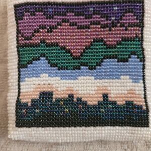 Vintage Handcrafted Beaded Change Purse